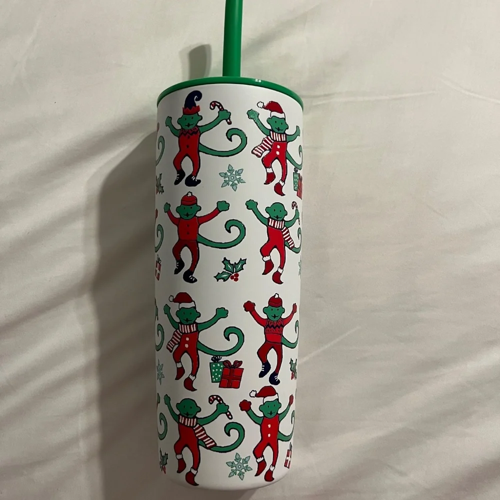 Starbucks x Roller Rabbit Holiday Tumbler - Picture 5 of 5